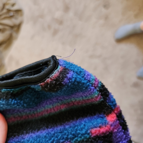 Colorful Patterned Pullover Sweater - Picture 5 of 8